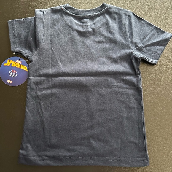 Boys Marvel Spiderman Metallic Iron On Tee Size 5 - Picture 4 of 4